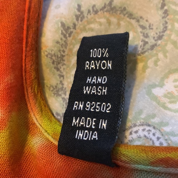 Colorful Gauze Dress - Picture 9 of 9